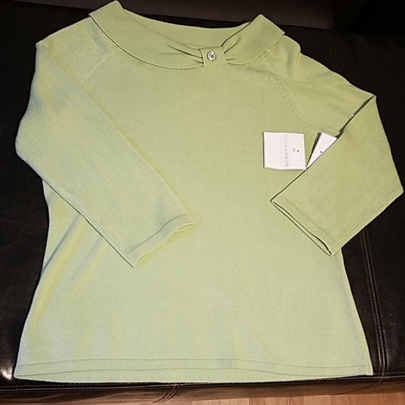 SAG HARBOR Women’s Petite Sweater Sz XLP - Picture 3 of 9